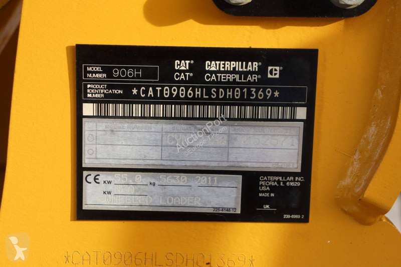 Pá carregadora Caterpillar