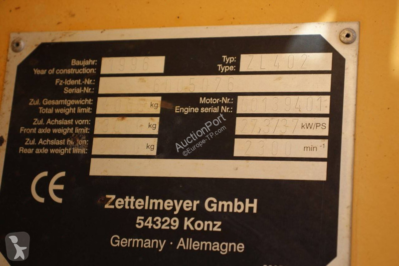 Shovel Zettelmeyer ZL402
