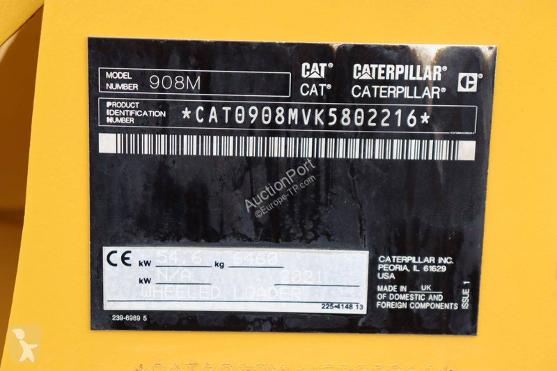 Pá carregadora Caterpillar M