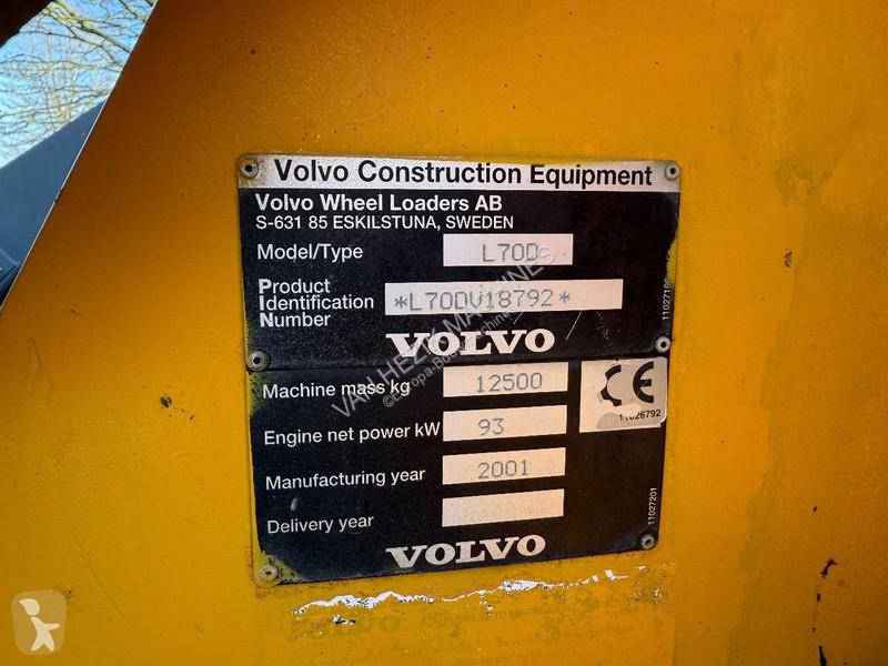 Læssemaskine Volvo Quick change