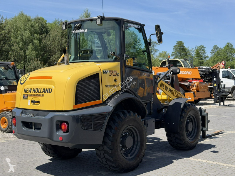 Læssemaskine New Holland C Compact Widły +...