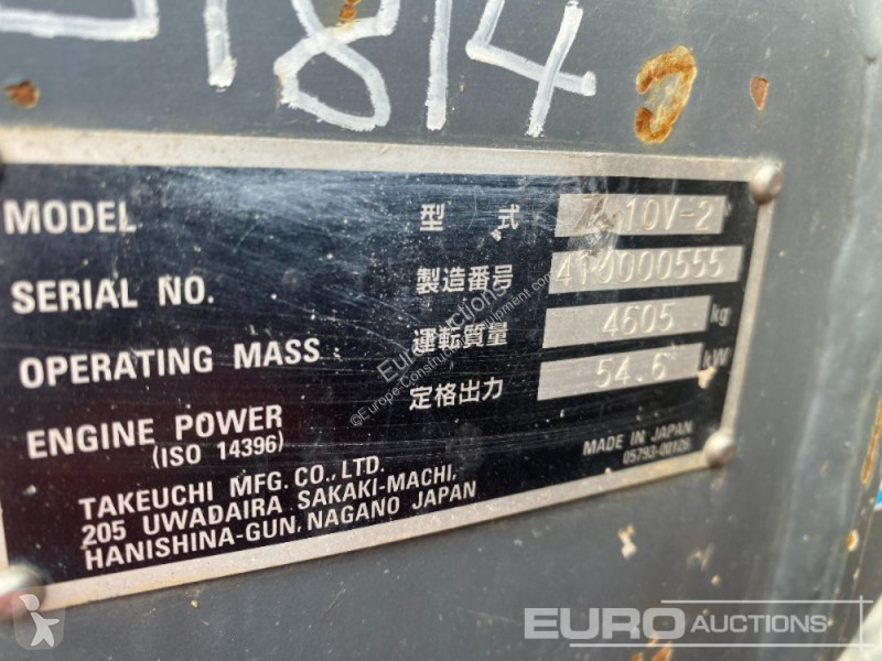 Nakladač Takeuchi TL10V2-CR