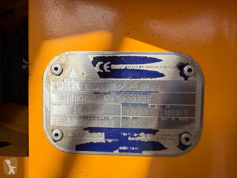 Nakladač Hyundai HL 960 A - HL960A - HL 960 -...