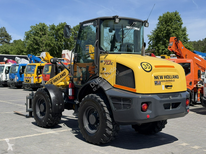 Læssemaskine New Holland C Compact Widły +...