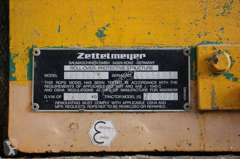 Nakladač Zettelmeyer ZL 502B