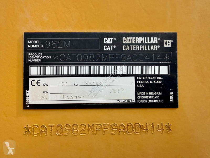 Товарач Caterpillar 982M .