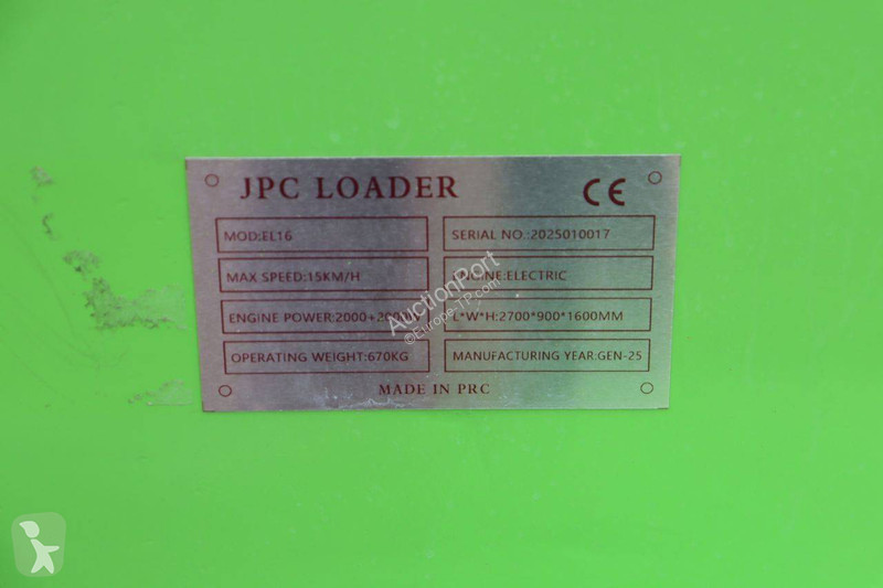 Pala cargadora JPC EL16
