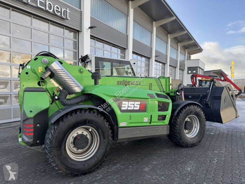 Pala cargadora Sennebogen 355 E / Greifschaufel...
