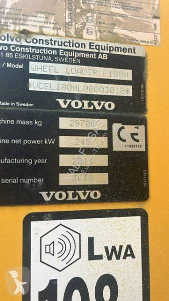 Chargeuse Volvo L180H