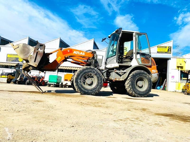 Incarcator Atlas  Chargeuse avec tourelle 75 S