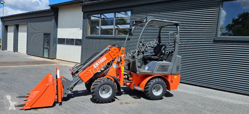Shovel Everun ER1000 kubota  telescopic loader.