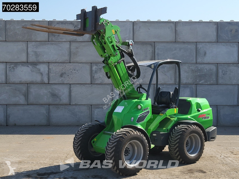 Pala Avant tecno M860i ATTACHMENTS INCLUDED