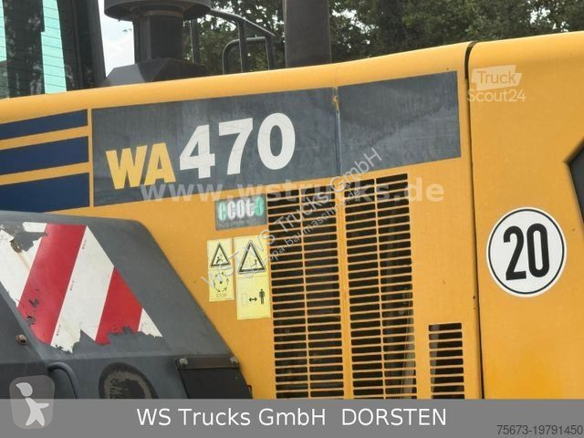 Pala Komatsu 470-6 9t Schaufel Waage LED