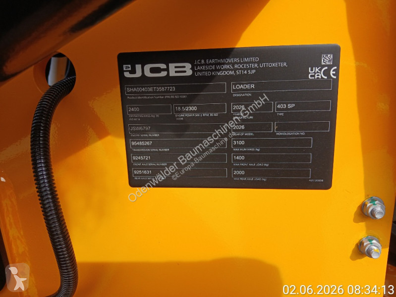 Nakladač JCB N-