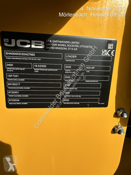 Nakladač JCB N-