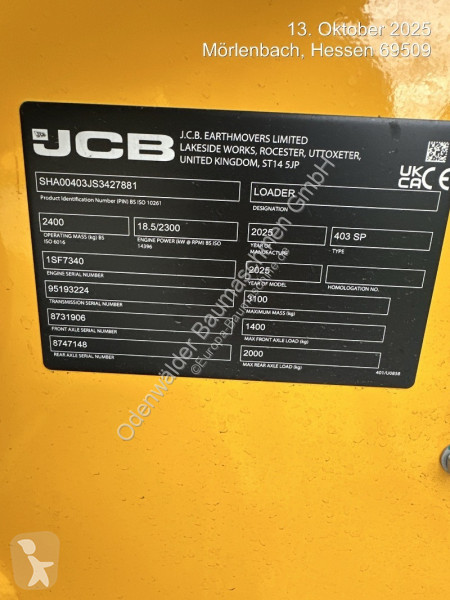 Nakladač JCB N-