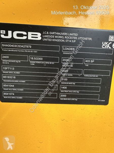 Læssemaskine JCB