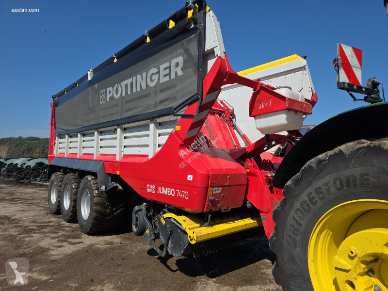 Pöttinger l2j jumbo 7470 farming trailer