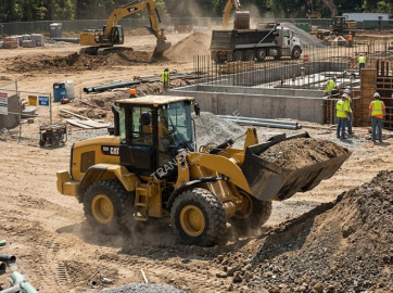 Pá carregadora sobre pneus Caterpillar nova