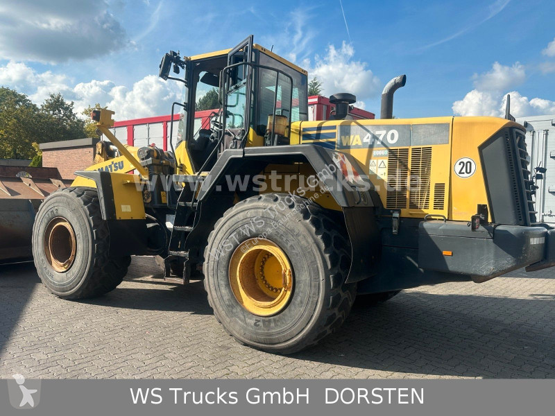 Chargeuse Komatsu 4706 9t Schaufel Waage LED