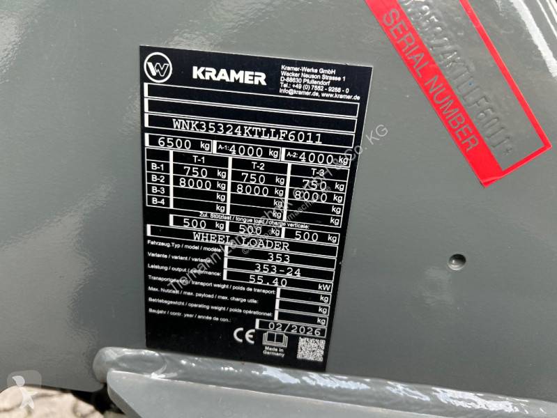 Chargeuse Kramer  KL 36.5L