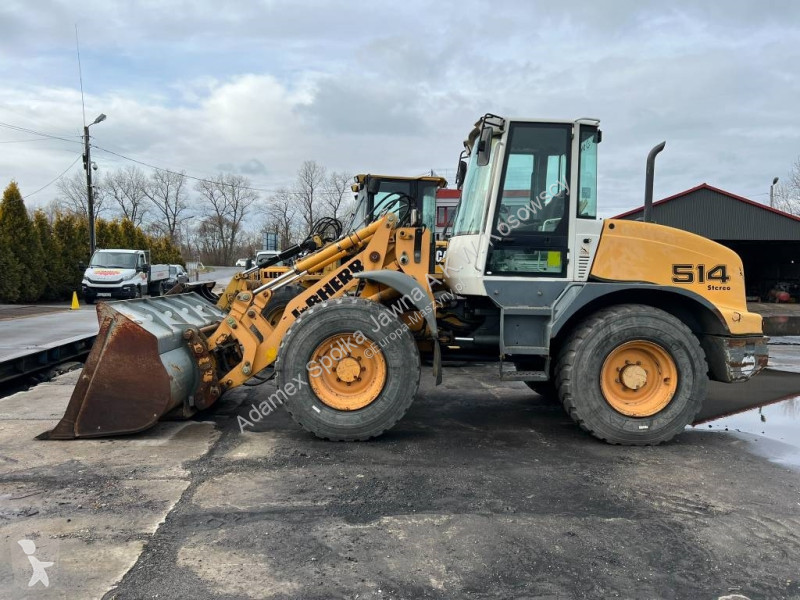 Pá carregadora Liebherr L 514