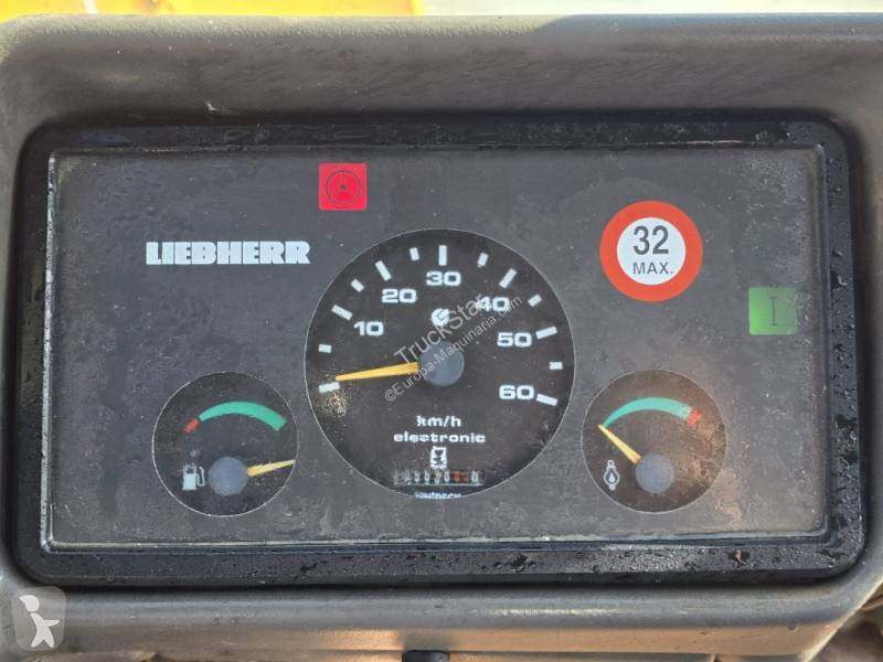 Pá carregadora Liebherr