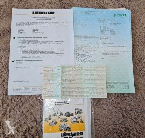 Pala cargadora Liebherr kein 514 528 538 542...