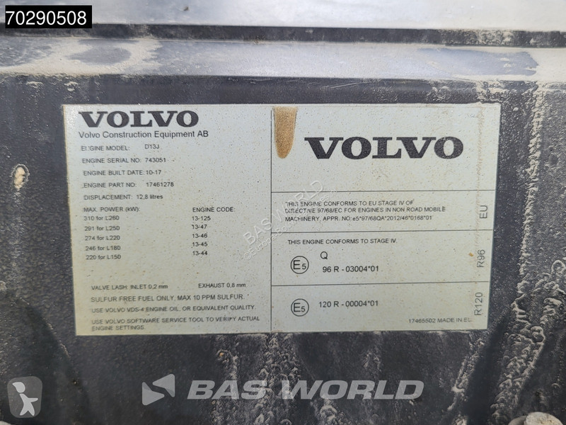 Nakladač Volvo L260 H CDC