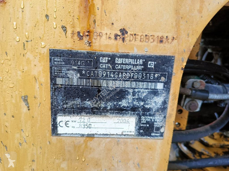Pala Caterpillar loader wiellader shovel