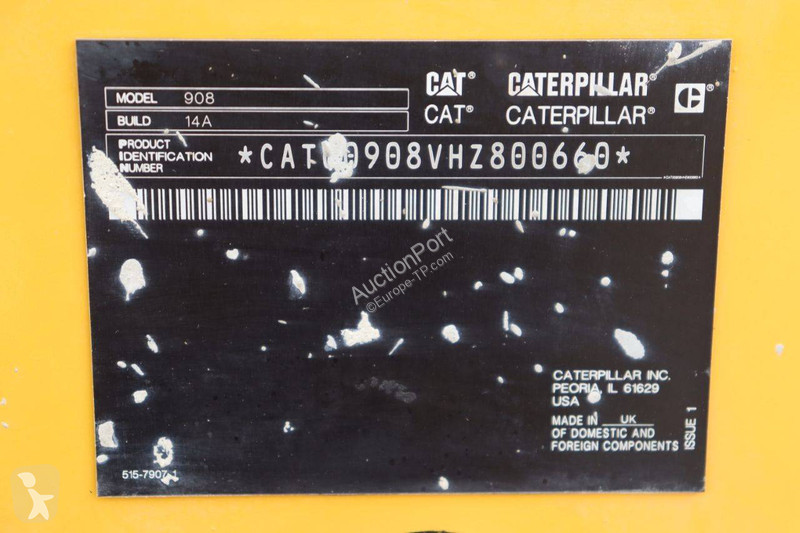 Pá carregadora Caterpillar