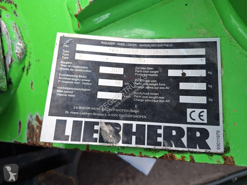 Shovel Liebherr L506C