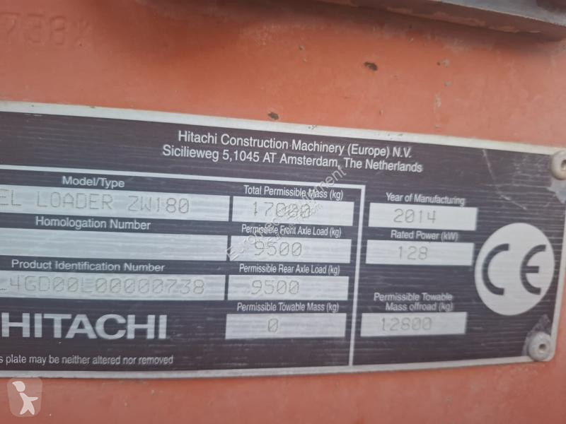 Chargeuse Hitachi