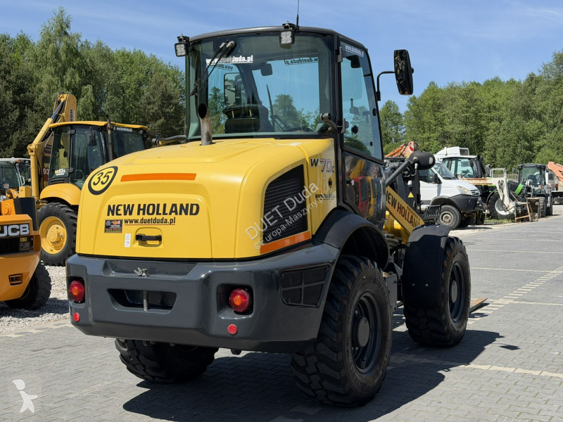 Læssemaskine New Holland C Compact Widły +...