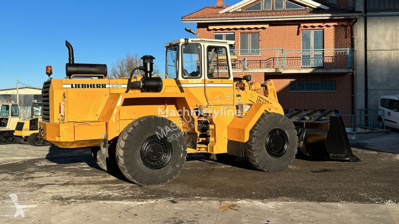 Pá carregadora Liebherr