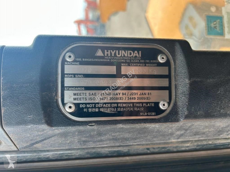 Pala Hyundai HL 970