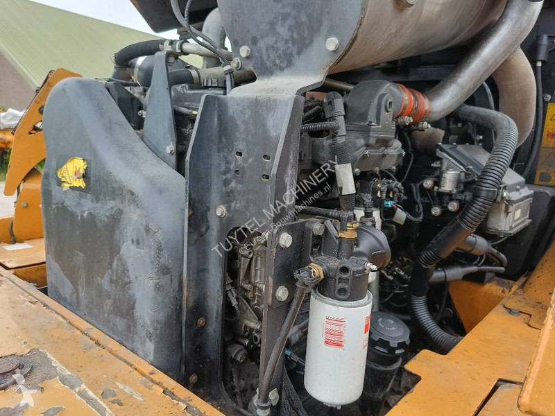Læssemaskine Case shovel wiellader loader airco