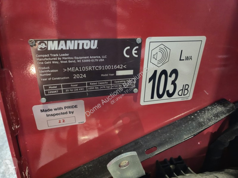 Chargeuse Manitou 1050RT - EU STG5