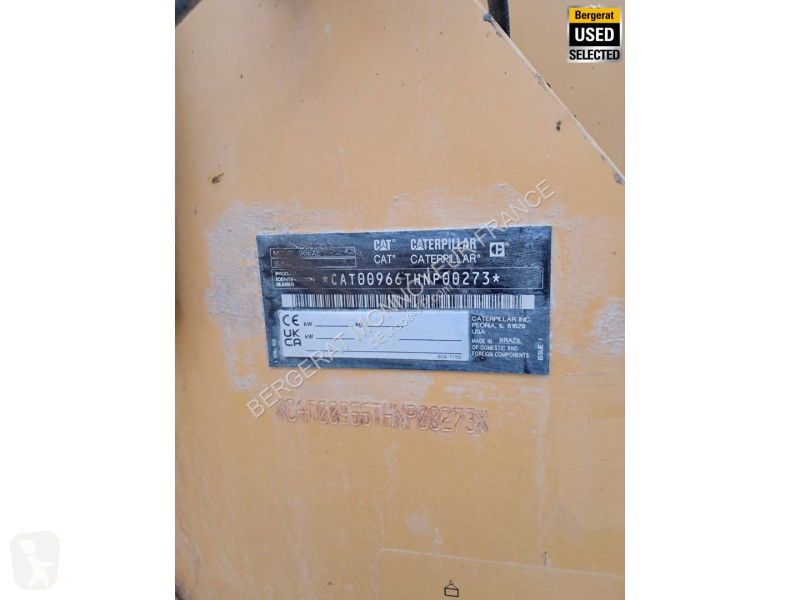 Chargeuse Caterpillar 966 XE