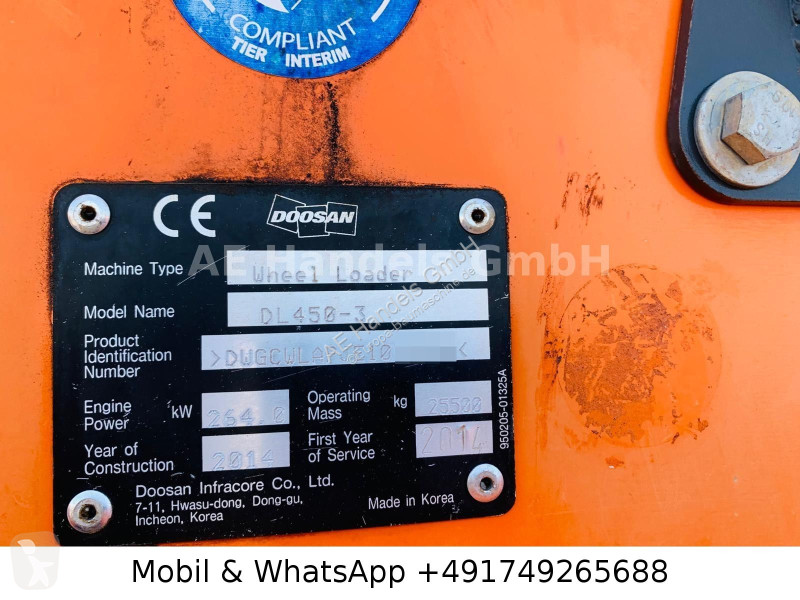 Chargeuse Doosan 4503...