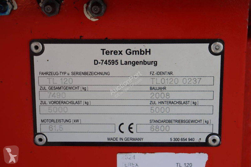 Chargeuse Terex