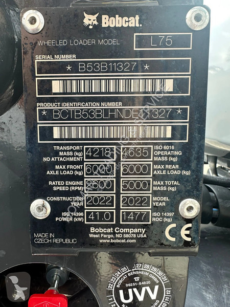 مُحمّلة Bobcat L75