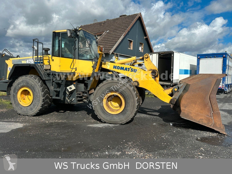 Lastare Komatsu 4706 9t Schaufel Waage LED