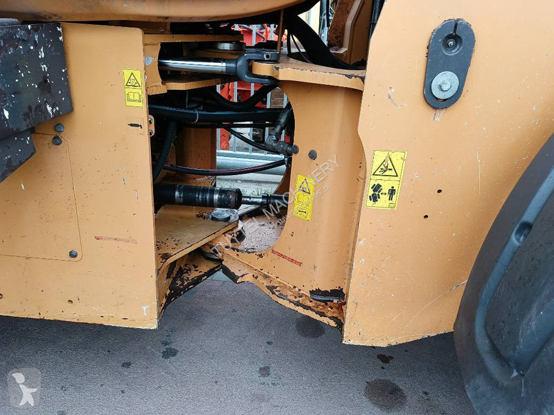 Læssemaskine Case shovel wiellader loader airco