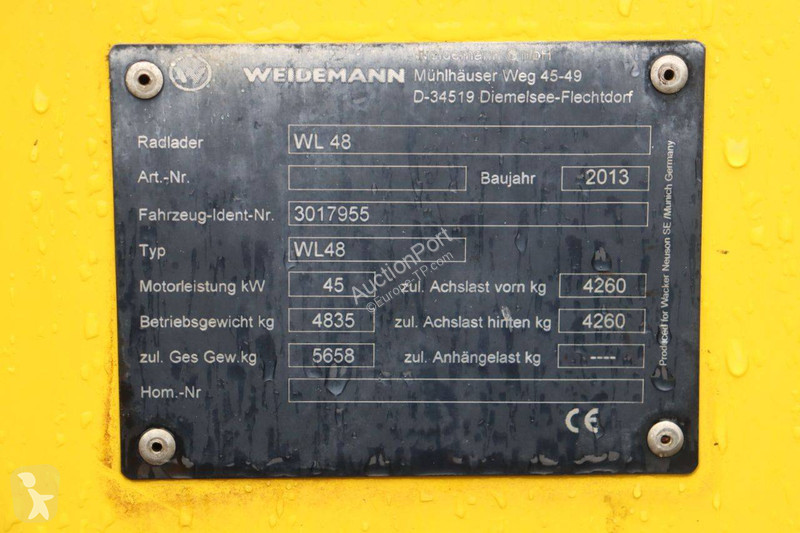 Nakladač Weidemann WL48