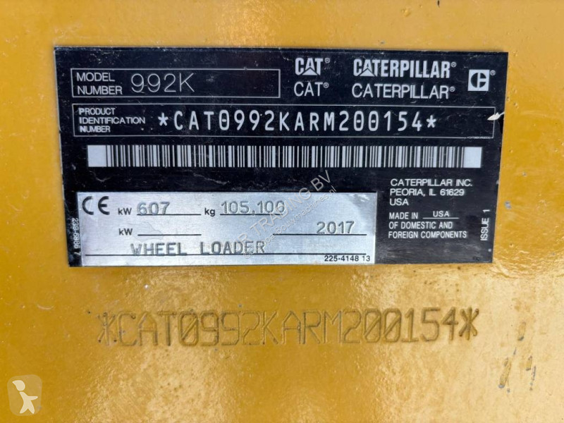 Nakladač Caterpillar (full service history...