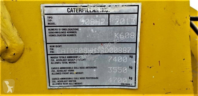 Pá carregadora Caterpillar Ładowarka kołowa...