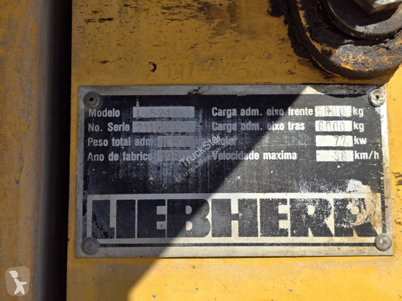 Pá carregadora Liebherr L521