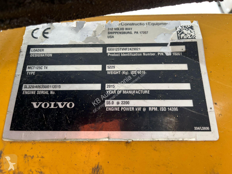 Pala cargadora Volvo T4