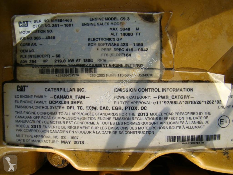 Shovel Caterpillar